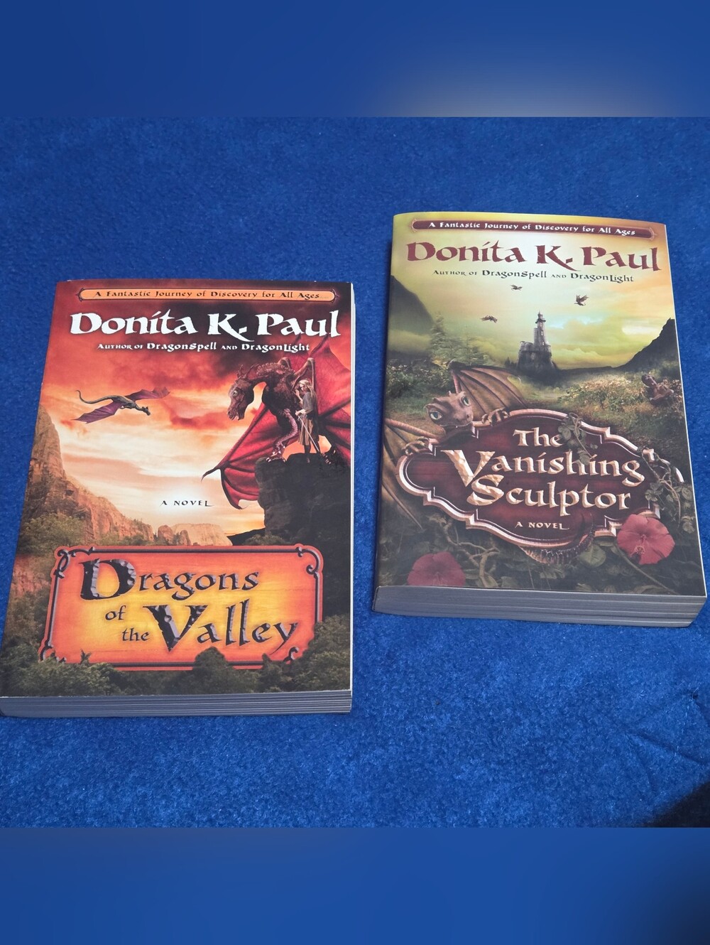 Lot Of 2 Donita K. Paul Paperback Books From Valley Of The Dragons Series